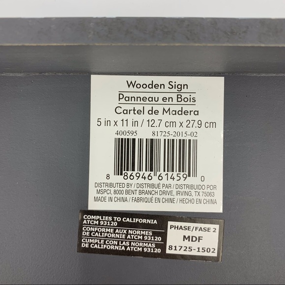 'Hello Beautiful' Distressed Look Box Style Wooden Decor Sign - Picture 12 of 15